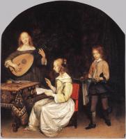 Borch, Gerard Ter - The Concert